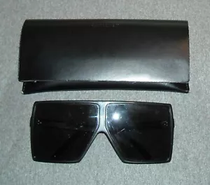 Women's Saint Laurent SL 183 Betty Sunglasses Color Black 004 68/6 - 135 - Picture 1 of 15