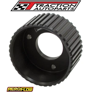 Gilmer Drive Crankshaft Pulley Black Suit SB & BB Chevy with Short Water Pump - Picture 1 of 4