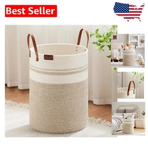 Classic 100L Laundry Hamper - Portable Collapsible Woven Storage Solution - Picture 1 of 10