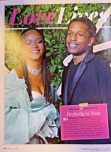 2021 Magazine Illustration Singer Rihanna & A$AP Rocky - Picture 1 of 1