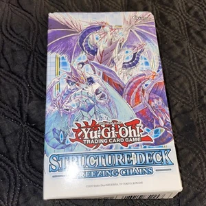 YuGiOh Trading Cards Structure Deck Freezing Chains Trishula Konami Yu-Gi-Oh NEW - Picture 1 of 1