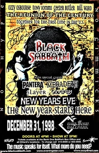 Black Sabbath CONCERT POSTER 12"x18" Free shipping - Picture 1 of 1