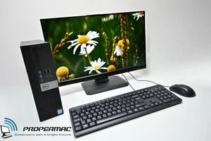 PC Computer Bundle + 22" Full HD Monitor 6th Gen CPU 8GB Ram 480 GB SSD Wifi - Picture 1 of 5