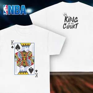 NEW "King Of The Court"  Basketball Street Ball AND-1 Y2K Shirt NBA NCAA S-3XL - Picture 1 of 4