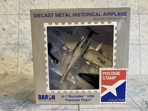 Daron PS5364-3 Postage Stamp 1/110 A-1H Skyraider Papoose Flight - Picture 1 of 3