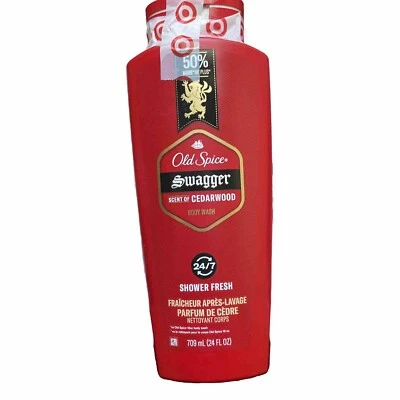 Old Spice Scent Of Cedarwood 24/7 Shower Fresh 24 FL OZ — 第 1/2 张图片