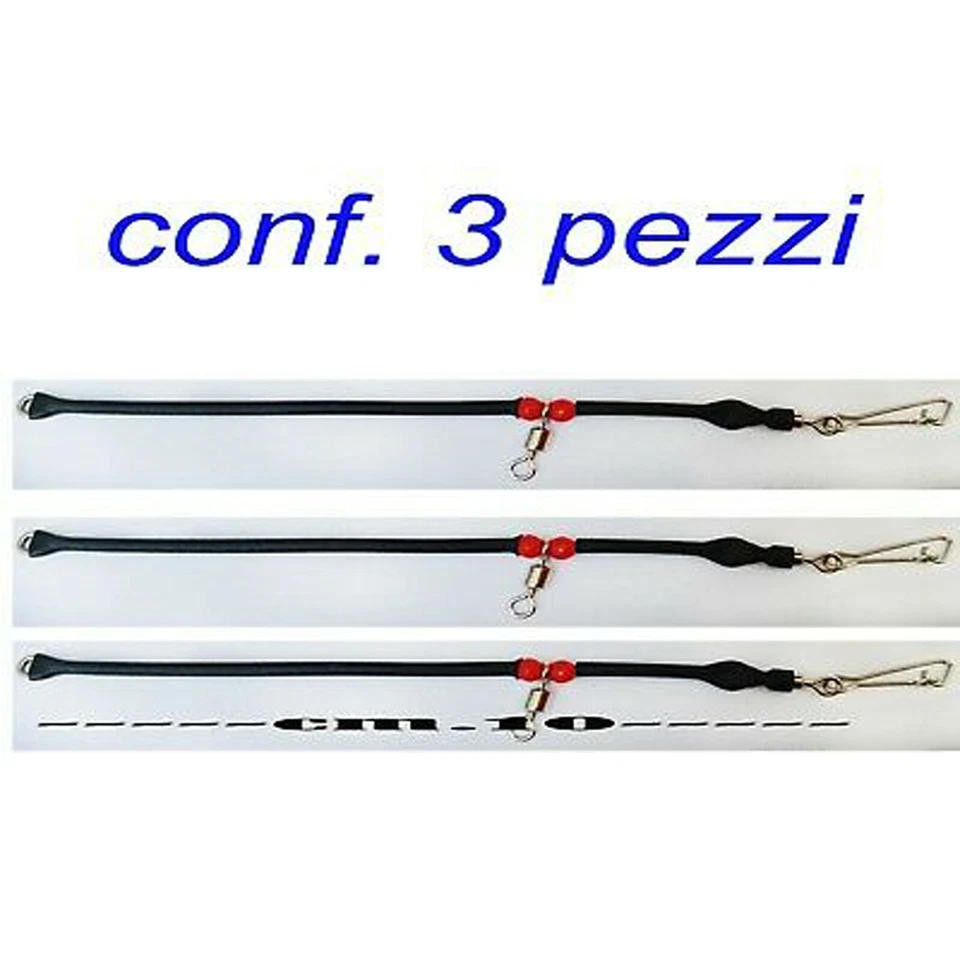 lenza pronta pesca surfcasting mini trave llong arm girella per terminale piombo - Immagine 1 di 1