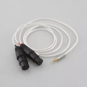 3.5mm Male to Dual 3Pin XLR Connector Stereo HIFI Audio Microphone Speaker Cable - Picture 1 of 7