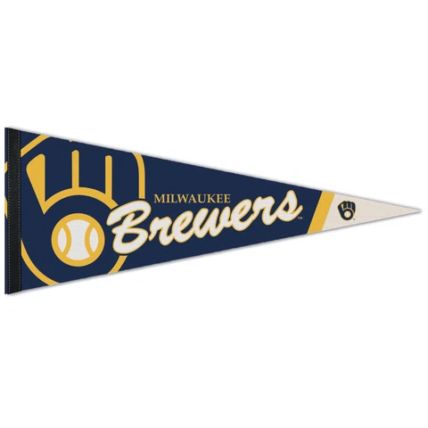 Milwaukee Brewers Premium Pennant, 12" x 30" Cover