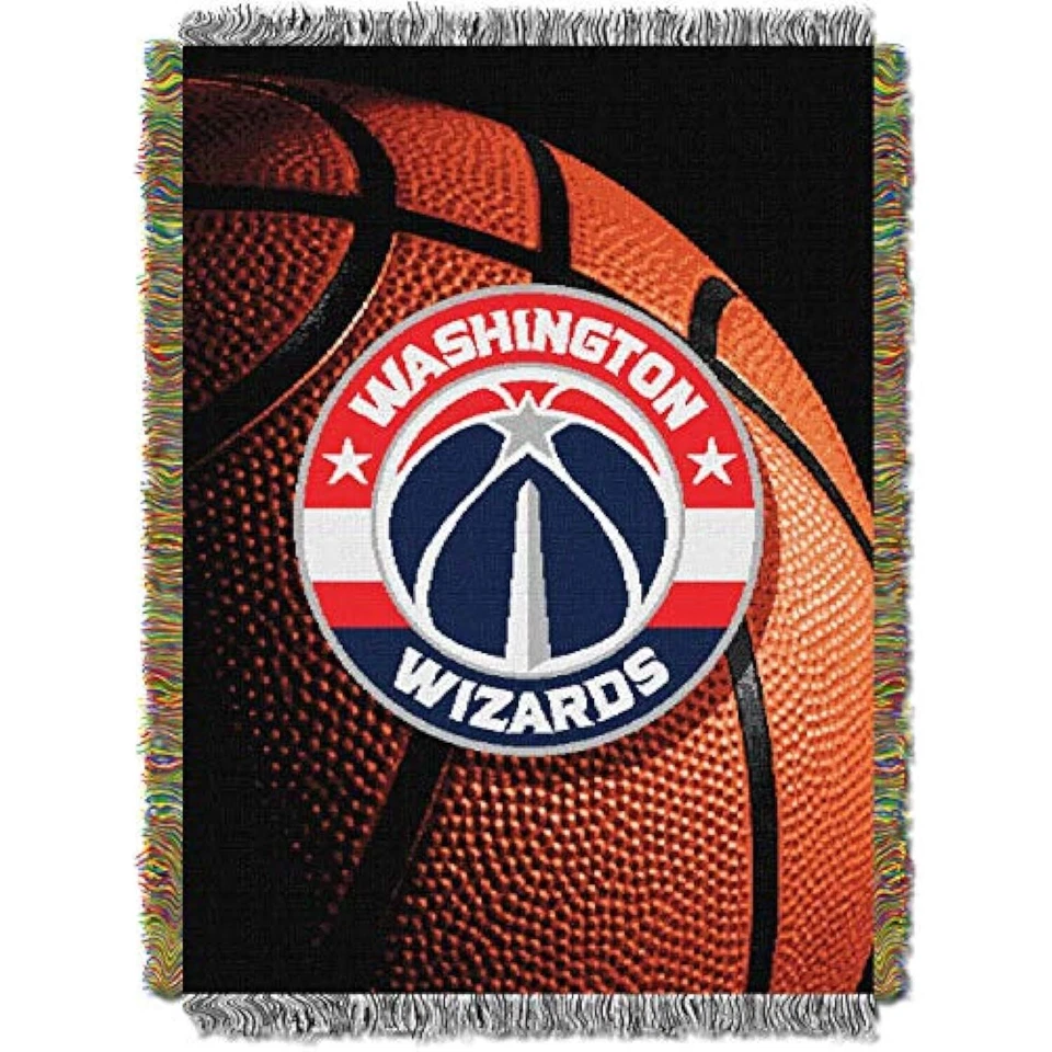 Northwest NBA Washington Wizards плетеный гобелен плед, 48 «x 60» - Изображение 1 из 2