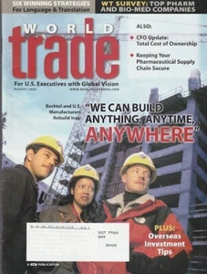 World Trade Magazine August 2003 - Picture 1 of 1