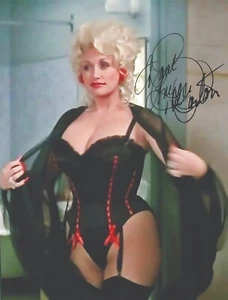 DOLLY PARTON SIGNED PHOTO AUTOGRAPH THE BEST LITTLE WHOREHOUSE 8X10 REPRINT - Picture 1 of 3