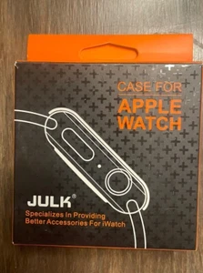NEW Julk Series 3 38mm Case Apple Watch Screen Protector NIB 2 Pack - Photo 1 sur 2