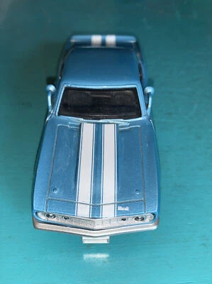 Speedy Power NEW-RAY 1:32   DIE-CAST  CAMARO 1969 Z28 Car  BUE WHITE EC - Image 1 of 4