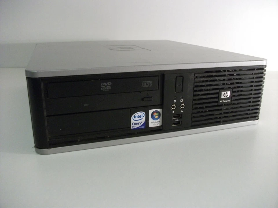 Job Lot 3x HP Compaq dc7800 Intel Core 2 Duo E6750 Small Form Factor Desktop PC - Image 1 of 1