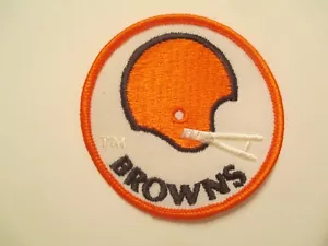 Cleveland Browns Aufnäher NFL Football Vintage Aufnäher Kostenloser Versand Patches - Bild 1 von 2