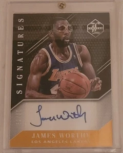 2015 PANINI LIMITED SIGNATURES JAMES WORTHY AUTO 52/99 LOS ANGELES LAKERS - Picture 1 of 2
