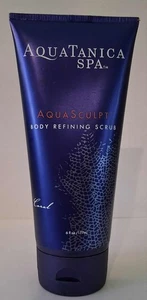 Bath & Body Works AquaTanica Spa Aqua Sculpt Body Refining Scrub 6 oz NEW - Picture 1 of 3