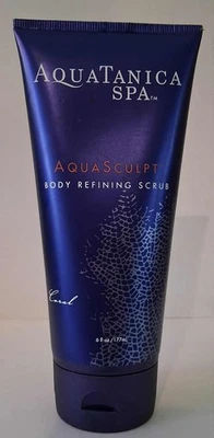 Bath & Body Works AquaTanica Spa Aqua Sculpt Body Refining Scrub 6 oz NEW - Image 1 of 3