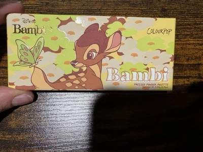 Colourpop x Disney Bambi Eyeshadow Palette New In Box Limited Edition - Image 1 of 4