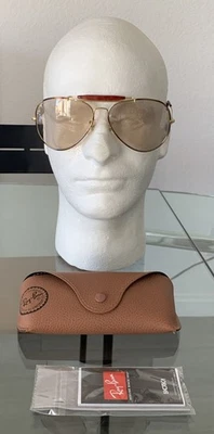 Gafas de sol vintage Ray Ban Bausch & Lomb Outdoorsman aviador 62 - 14 mm EE. UU. Foto 1 de 4