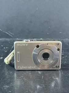 Sony Cyber-Shot DSC-W50 6.0MP Digital Camera - Picture 1 of 9