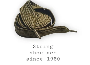 Cuerdas 3/4" de ancho doble grasa gruesa cordones trenzados 45" - Imagen 1 de 3