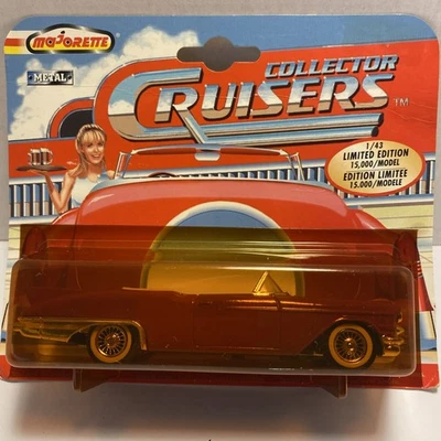 Majorette 1/43 LE Collector Cruisers Red 1957 Cadillac Eldorado Biarritz NIP - Image 1 of 4