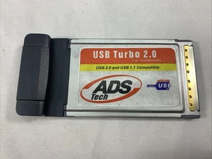 Laptop Notebook PC Card 2 Port USB  1.1 - 2.0 CardBus ADS tech - Picture 1 of 1