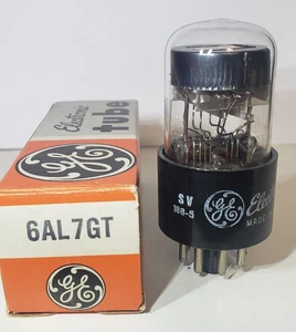 1 x 1966 GE 6AL7GT Magic Eye Tubes - Picture 1 of 4
