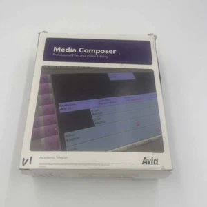 Avid Media Composer Professional Film & Video Editing Software Academic Version - Picture 1 of 3