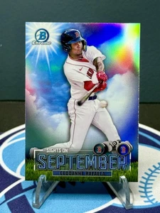 2023 Bowman Sights on September #SOS-4 Ceddanne Rafaela - Boston Red Sox - Picture 1 of 2