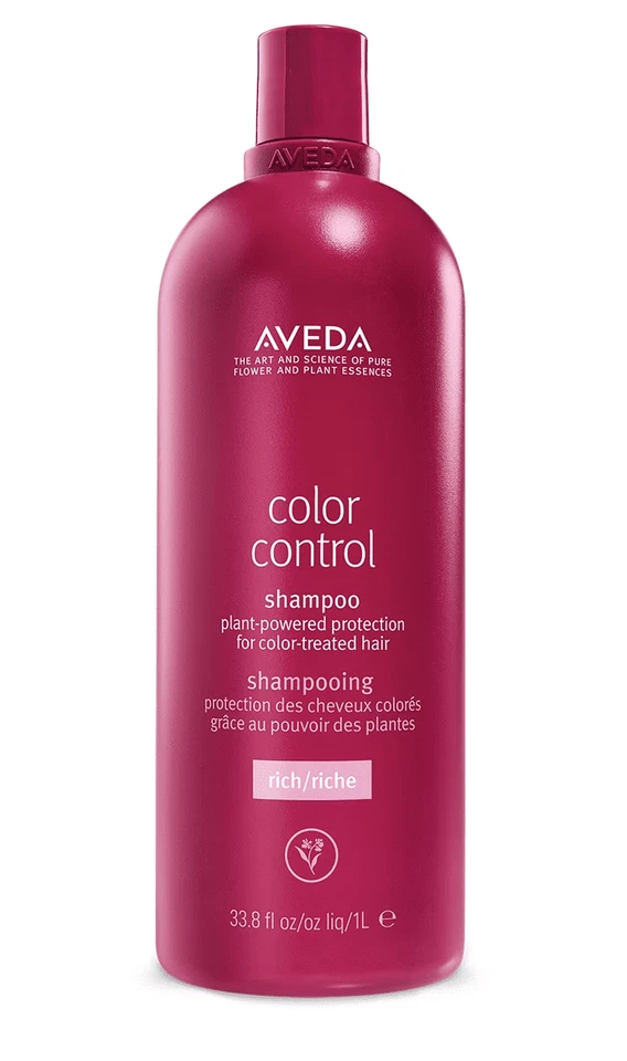 Aveda Color Control Rich Shampoo with Free Pump 33.8 fl oz (1 Liter) - Image 1 of 1