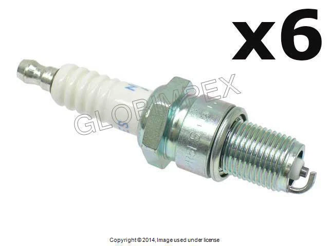 Porsche 928 944 NGK BPR5ES (7734) Conjunto de Vela de Ignição de 6 NGK +1 ANO DE GARANTIA - Imagem 1 de 1