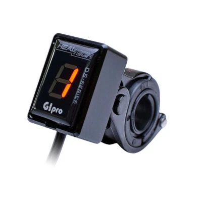 Healtech Gear Position Indicator handlebar mount (black)  for X-Type / DS Type - Image 1 of 4