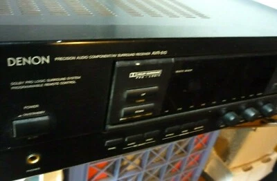 Denon AV Surround Sound Stereo AVR-810 Audio Receiver Dolby Pro Logic GS - Image 1 of 4