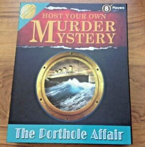 Murder Mystery The Porthole Affair - Party Game Cheatwell . Free UK Postage