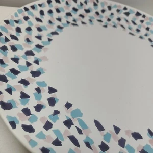 Piatto Ikea Fromkalla bianco blu teal modello confetti (il prezzo è per ciascuno) - Foto 1 di 9