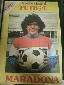 DIEGO ARMANDO MARADONA ALBUM LEARN TO PLAY FOOTBALL FULL 1984 (200 CARDS) - Picture 1 of 5