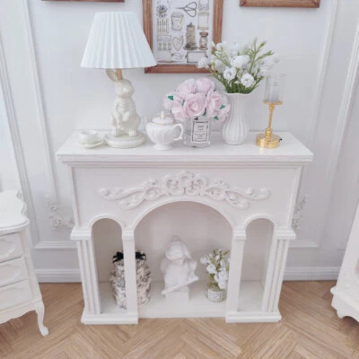 1:12 Scale Dolls House Miniatures Furniture Fireplace Unfinished Victoria Villa - Image 1 of 4