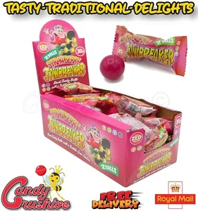 ZED CANDY STRAWBERRY JAWBREAKER 2 Pack Halal - 120 count (B/B 15/07/25) - Picture 1 of 1