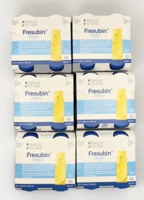 Fresubin Energy Drink Banane 24x200ml, (9,90 EUR/l), Trinkflasche