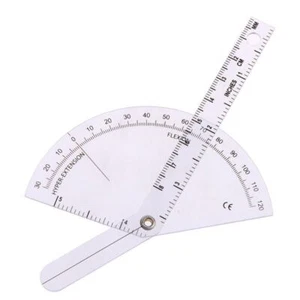 Multi-Ruler 180 Degree Angle Ruler Finger Goniometer Spinal Ruler Protractor - Picture 1 of 10