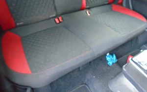 09 VAUXHALL CORSA D SRI 3DR TRIPLE REAR FABRIC SEAT BASE 06-15 BREAKING CAR - Picture 1 of 7
