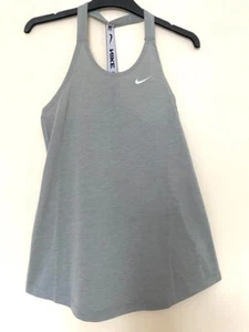 Nike dri-fit womens teen sports gym summer top grey RRP £27.95 Size Extra Small - Picture 1 of 7