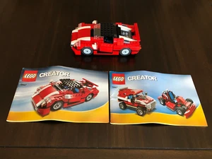 Lego 5867 Creator Super Speeder 3in1 100% Complete w/manuals, no box - Picture 1 of 8