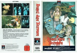 (FSK 18) VHS  - Insel des Terrors - (Sonderauflage) mit 3-D Prägecover - Bild 1 von 4