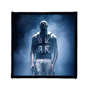 Square Printed Patch - Stormzy Glastonbury Sew On Badge in 3 sizes - Picture 1 of 1