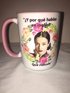 House Of Flowers NETFLIX La Casa DeFlores Cecilia Coffee Mug Rare Exclusive HTF - Picture 1 of 4