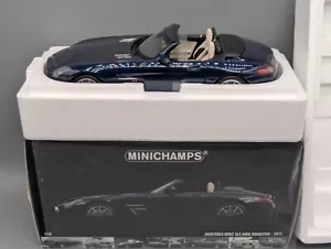 Modellautos 1:18 Minichamps Mercedes Benz SLS AMG Roadster 2011 in OVP (II) - Bild 1 von 14